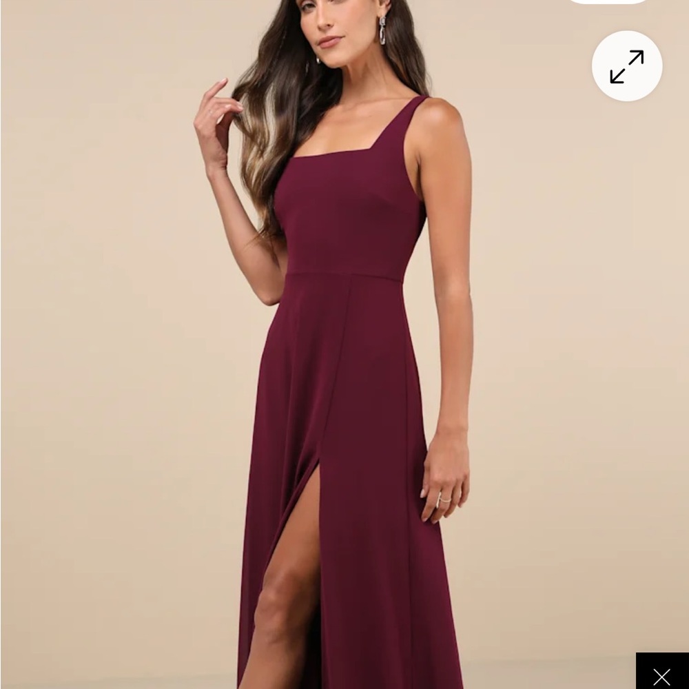 Lulu's Remarkable Arrival Plum Purple Sleeveless Maxi Dress